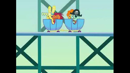 Happy Tree Friends - The Wrong Side Of Thetracks (part 1)