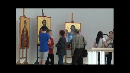 Изложба икони за църквата в село Синапово