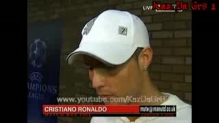 Cristiano Ronaldo Interview - 11.03.09