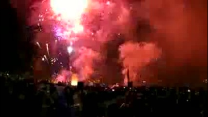 Фойерверки в Патонг Бийч, Пукет - година 2010 