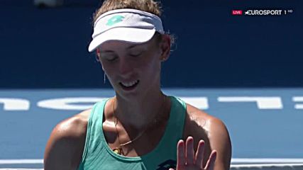 2018 Australian Open - Sf - Mertens vs Wozniacki - Set 1