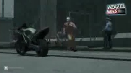 Gta4- Funny Ways To Escape The Cops (grand Theft Auto Iv Gameplay_stunts)