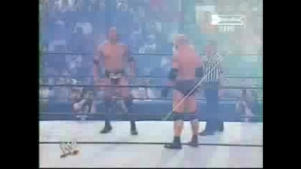 Wwe Backlash 2003 Goldberg vs The Rock Част 1