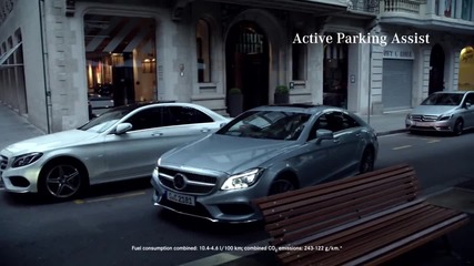 " Мечтата на всяка жена": Mercedes-benz - The Active Parking Assist in the new generation Cls.