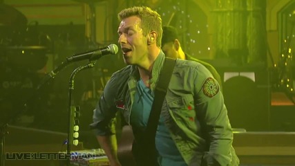 Coldplay - Yellow (live on Letterman)