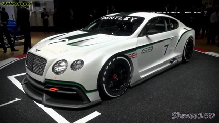 Bentley Continental Gt3 - 2012 Paris Motorshow