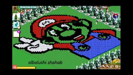 farmville - art design - super mario