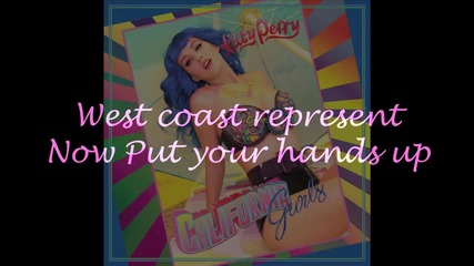 Katy Perry - California Gurls ft. Snoop (lyric Video) 