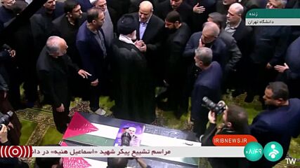 Започна погребалната церемония за убития лидер на „Хамас“