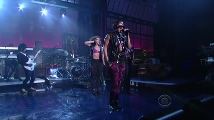 Keri Hilson feat. Kanye West - Knock You Down ( Late Show 05 - 04 - 09) ( Hdtv )