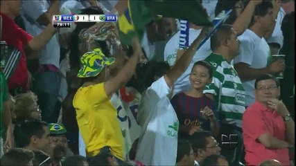 Роналдиньо гол от свободен удар-mexico 1 - 2 Brazil
