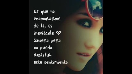 Dulce Maria - Inevitable ( Letra - Lyrics )