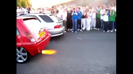 На това му се казва огън от ауспоха