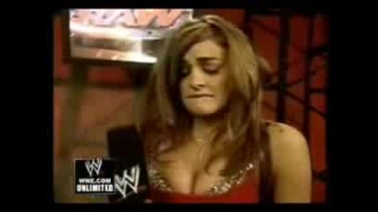 Maria Interviews Trish Stratus.