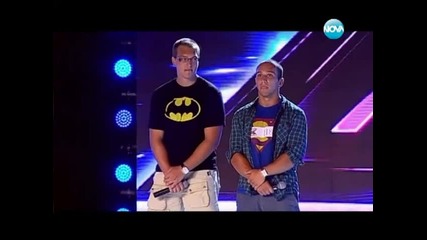 X Factor Супермен и Батман
