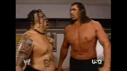 Wwe Umaga Meets The Great Khali