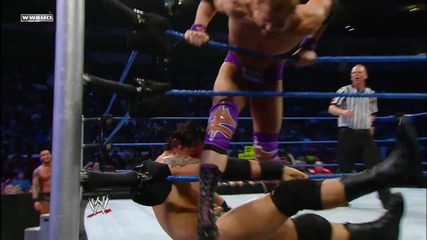 Friday night smackdown randy orton and zack ryder vs dolph ziggler and wede baret