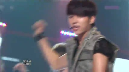 Infinite - Be Mine ~ Music Core (13.08.11)