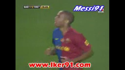 Barcelona - Valencia 4:0 - 1 - Ви Гол На Анри