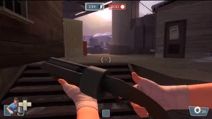 Team Fortrees 2 Scout vs Scout
