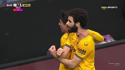 Wolverhampton Wanderers FC with a Goal vs. Burnley FC