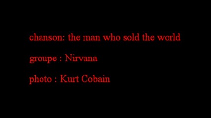 nirvana - the man who sold the world with lyrics