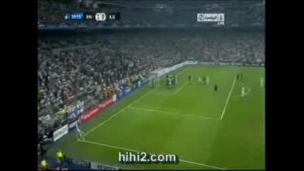 Реал Мадрид първия гол за Аякс Амстердам - 