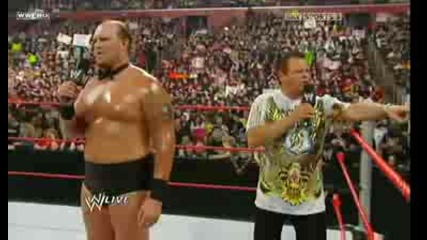 Jillian и Festus пеят смях Wwe.raw.05.04.09