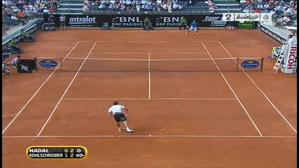 Nadal Vs Kohlschreiber Rome 2010 2r 