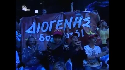 Diogenis » Greek Idol Live E3 - Alpha Tv (10 - 05 - 2010)