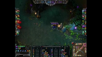 League of Legends - Same noob Veigar trying to kill Baron :d