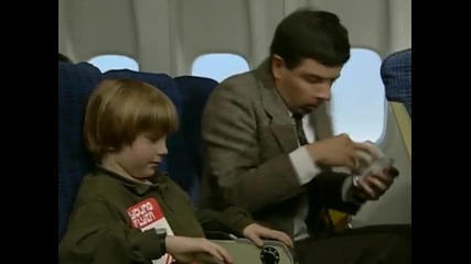 On a Plane with Mr Bean 