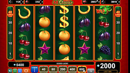 40 Mega Clover - Slot Machine