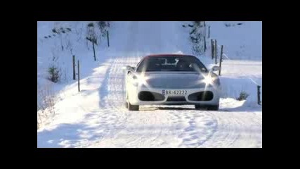 Ferrari F430 Spider На Сняг