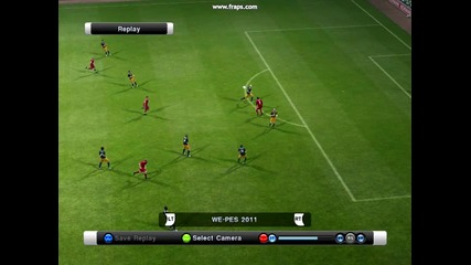 Pes 2011 - Гол на Дирк Каут 