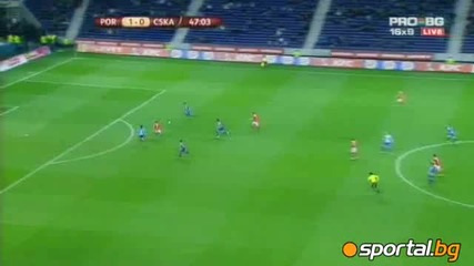 Лига Европа : Порто - Цска 3:1 