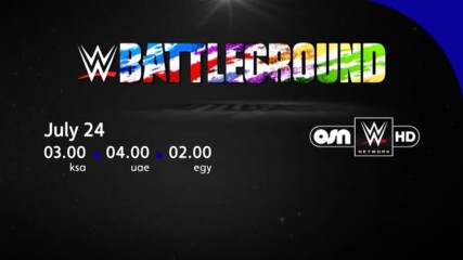 WWE Battleground Live on OSN WWE Network