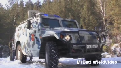 Руски брониран автомобил Gaz-2330 «tiger»