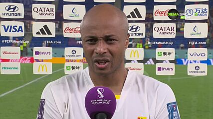 Разочарованието на Андре Аю след загубата