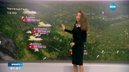 Прогноза за времето (02.02.2017 - сутрешна)