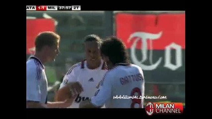 Ronaldinho gol vs Atalanta 