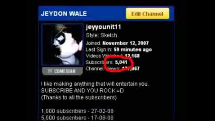 I love Jeydon Wale 
