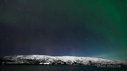 Небето Над Норвегия .северно Сияние