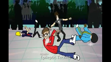 Epileptic Techno - (your Favorite Martian music video)