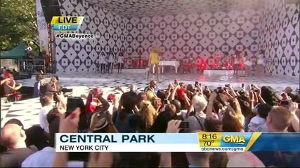 Beyonce - Who Run The World ( Live at Good Morning America)