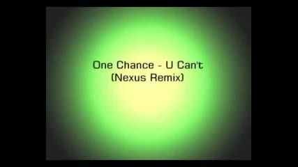 U Cant (nexus Remix)