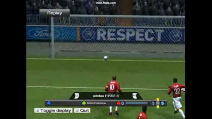 pes2009 гол на шевченко