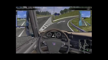 Scania truck driving simulator Eпизод 4