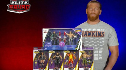 Curt Hawkins throws down facts about WrestleMania Elite Collection action figures