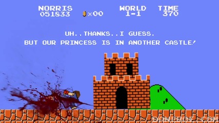 Chuck Norris vs Super Mario Bros